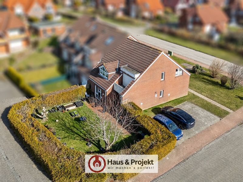 Erdgeschosswohnung an der Nordsee – mit Garten und Stellplatz in Neßmersiel